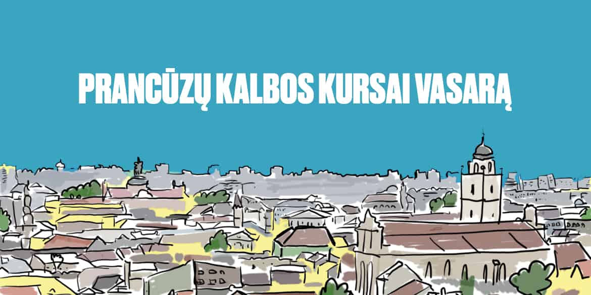 Prancūzų kalbos kursai vasarą