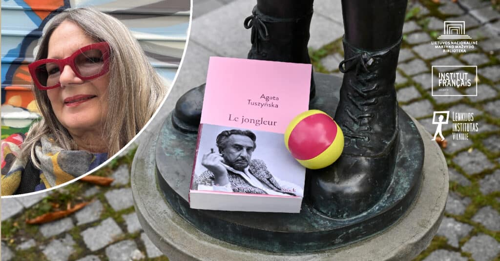 Romano „Romainas Gary, žonglierius“ pristatymas, susitikimas su autore Agata Tuszyńska