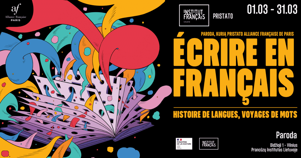 Paroda „Rašyti prancūziškai“