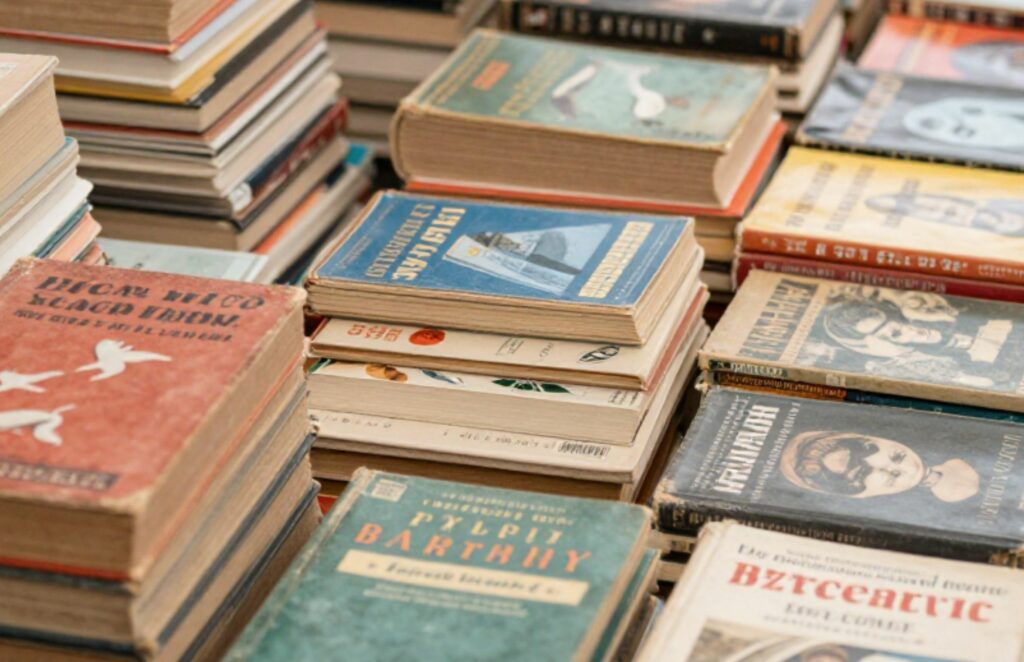 Brocante de livres en français
